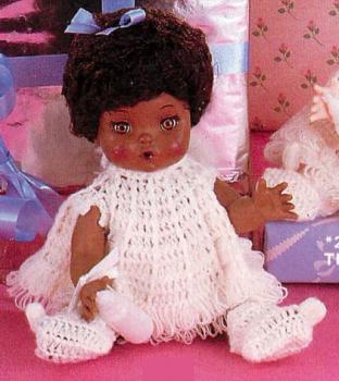 Effanbee - Tiny Tubber - Crochet Classics - African American - кукла